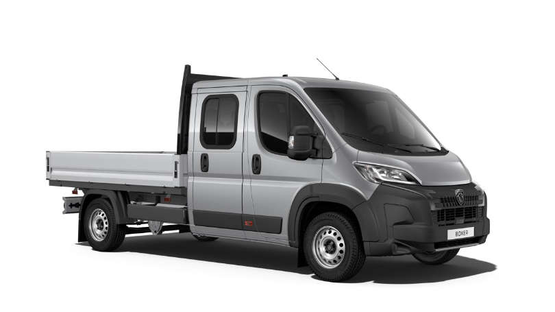 Новий бортовий Peugeot Boxer з подвійною кабіною