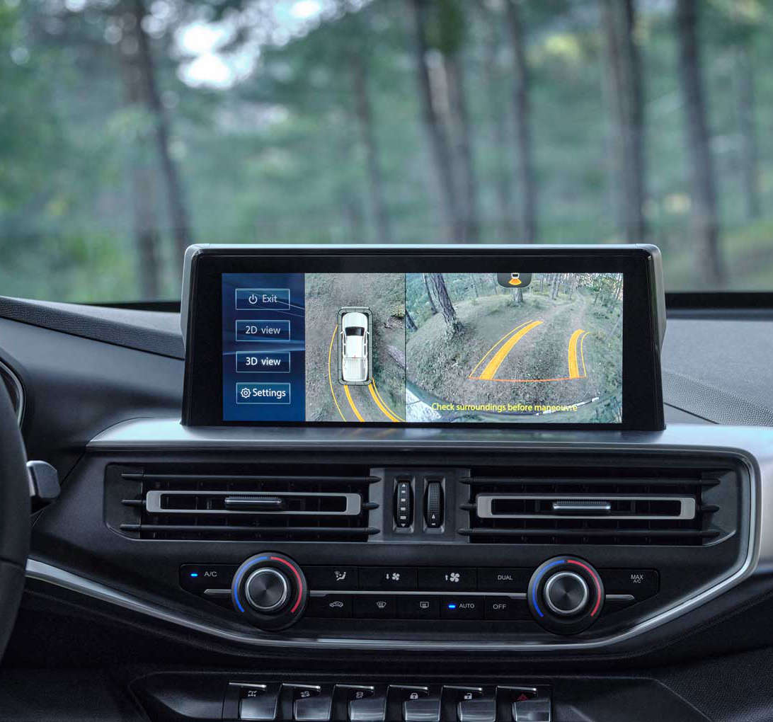 Салон Peugeot Landtrek, камера зворотного огляду